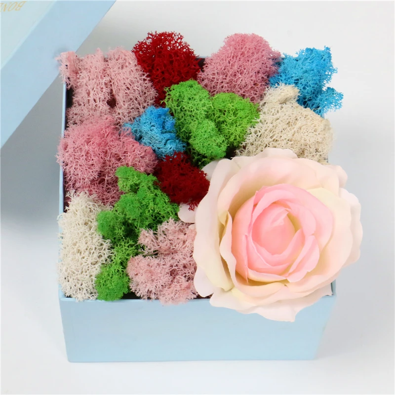 1000 г Высокое качество имитация зеленых растений неувядающий искусственный