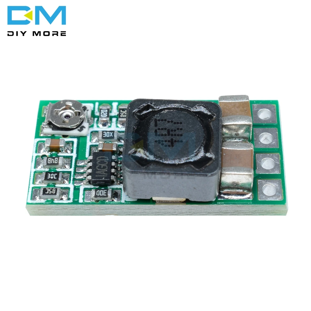 10 шт. Mini DC 12 24 В до 5 понижающий источник питания 3 А Макс модуль Преобразователь