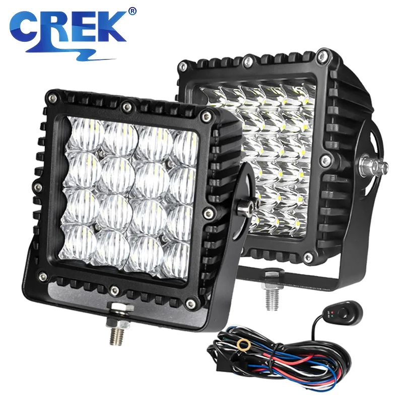 CREK 6 дюймов 160 Вт внедорожный светодиодный рабочий светильник 4x4 4wd SUV ATV светодиодный светильник для грузовика светодиодный светильник для Jeep 4WD 4x4 внедорожный внедорожник ATV Offroad