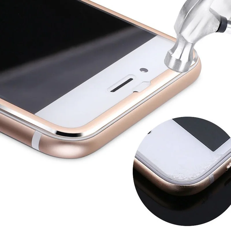 Защитное стекло для iphone 6 6s Plus X XS 3D полное покрытие закаленное 7 8 5 se защитная