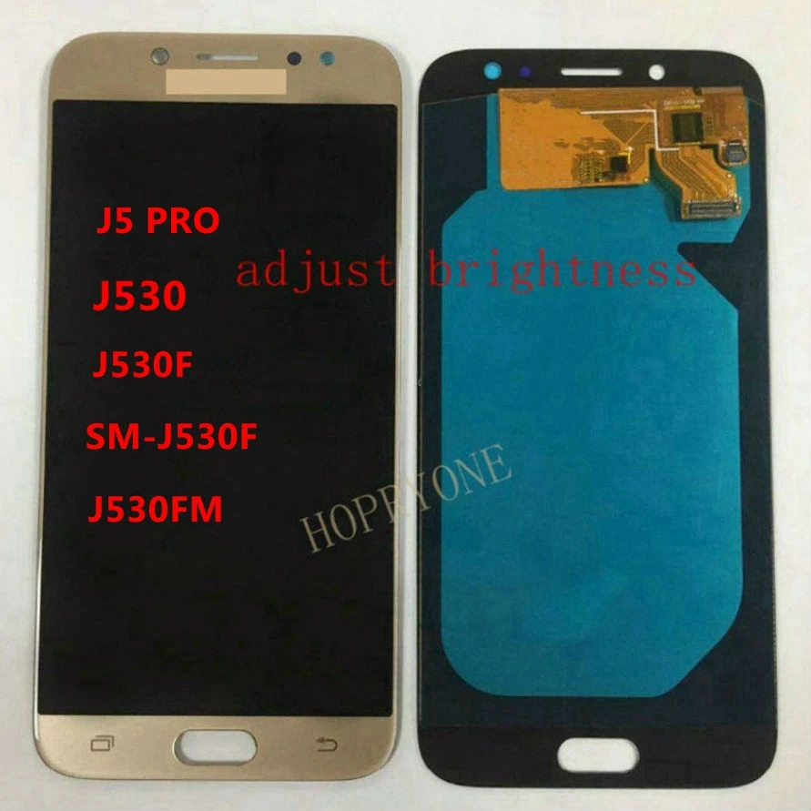 Amoled для Samsung j5 pro Galaxy J5 2017 J530 J530F J530M J530Y ЖК экран дигитайзер сборка Запасная