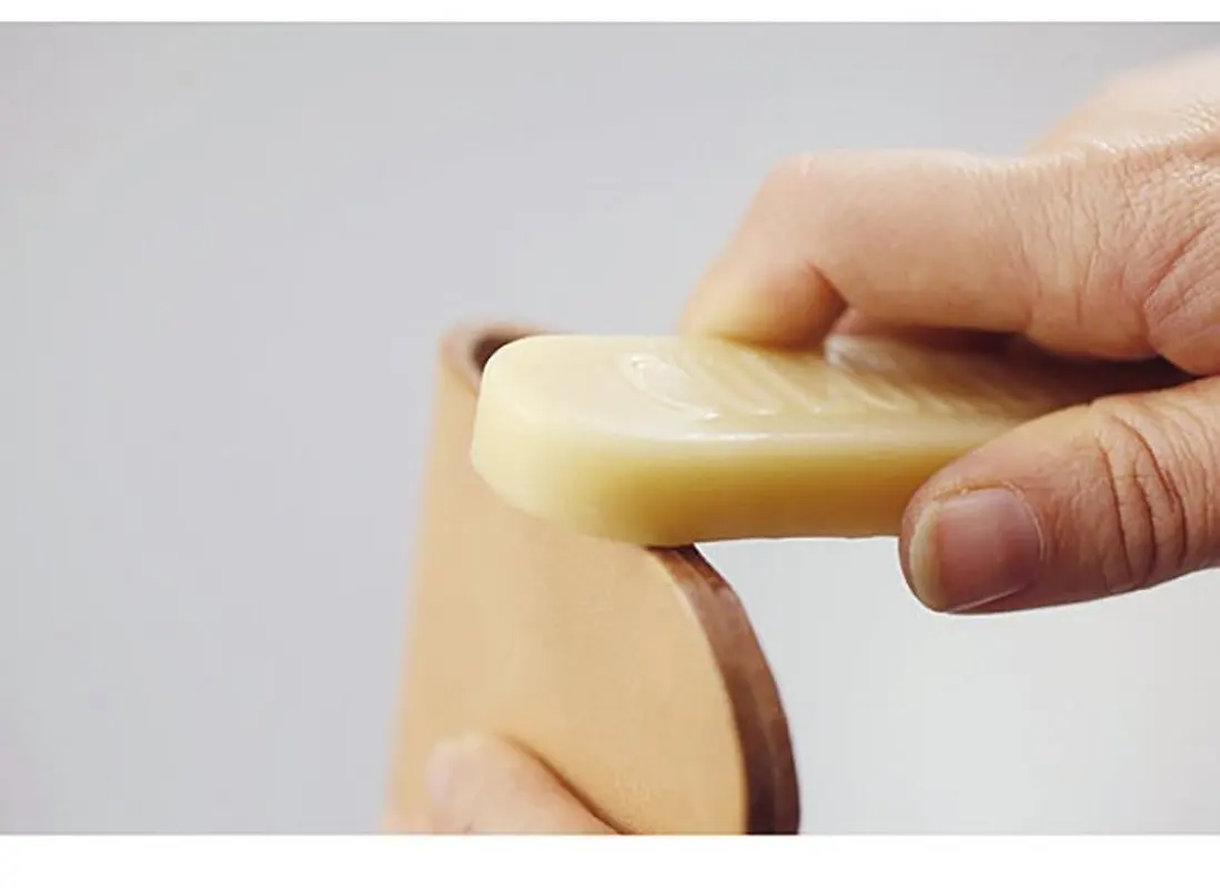 1 шт. профессиональная Кожа ремесло край полировка воск мельница DIY ручная