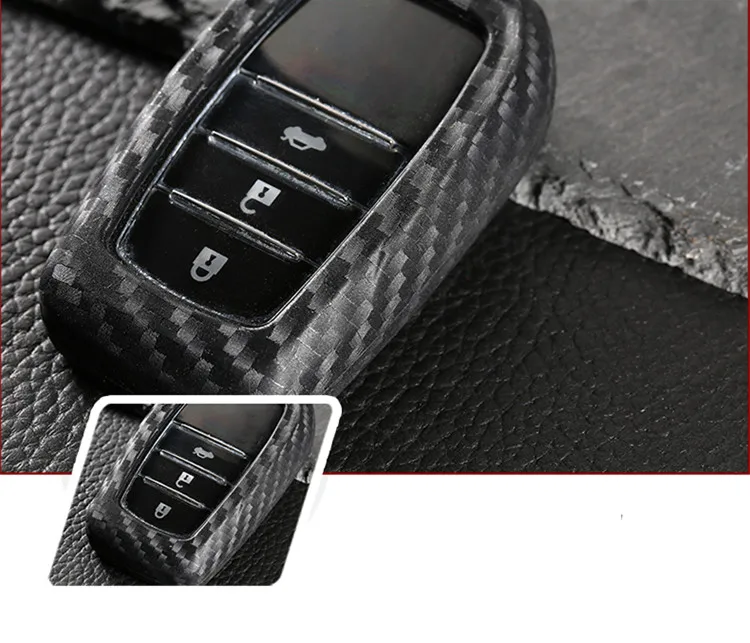 Чехол GPFORTYSIX для автомобильного ключа из углеродного волокна Toyota CROWN PRIUS COROLLA