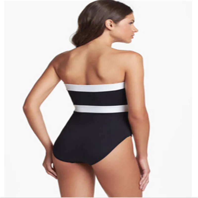 Купальник женский с высокой талией пуш-апом | Спорт и развлечения