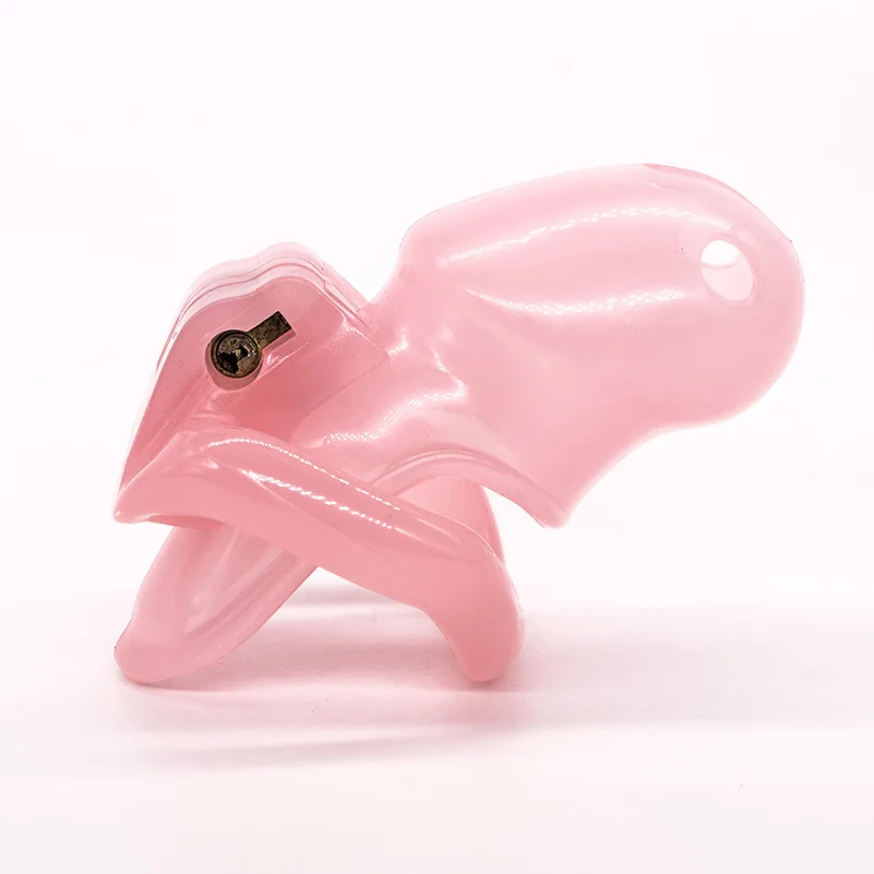 Прибор верности для мужчин Pink The Nano HT V3 клетка члена с кольцом на пенис 4 размера