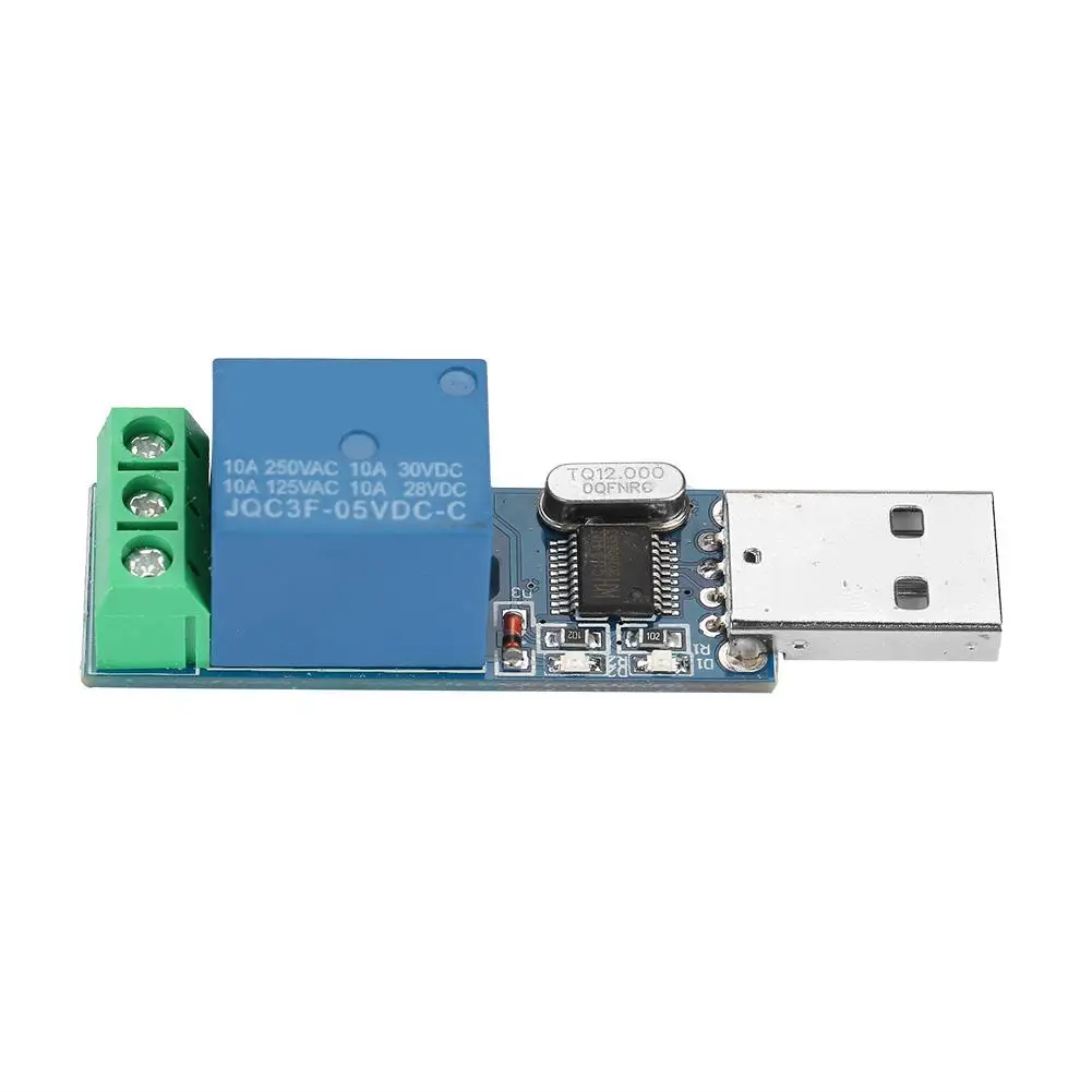 Умный переключатель управления USB для ПК релейный модуль MCU самоблокирующийся