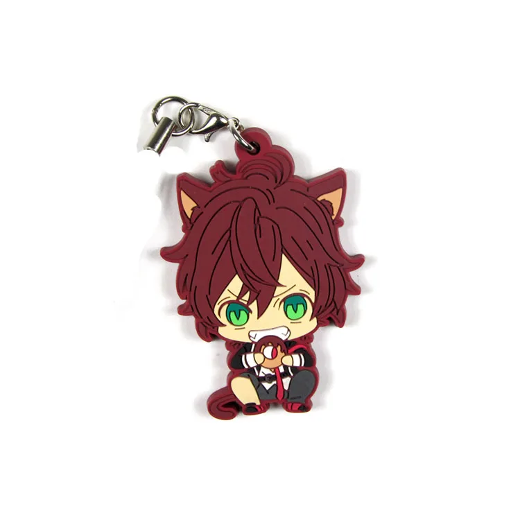 Аниме брелок для ключей влюбленных Devil IK Yui Ayato Kanato Laito Ruki Yuma Shin Sakamaki Reiji Subaru