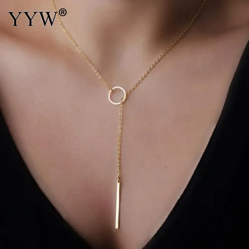 

3Strands/Bag Fashion Punk Europe Simple choker Metal Short Jewelry Necklace Female