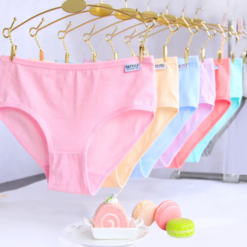 1 pcs Sexy Lingerie Women Underwear 100% Cotton Everyday Ladies Girls Panties Briefs Intimates Knickers for Girl |