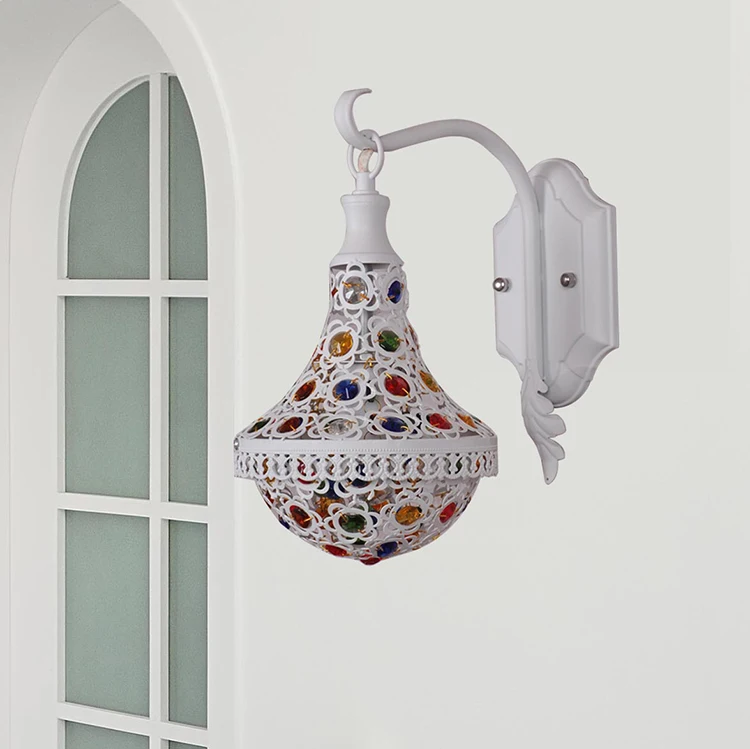 

turkish moroccan pendant light handmade mosaic stained glass Corridor Stairwell cafe restaurant hanging light lamp