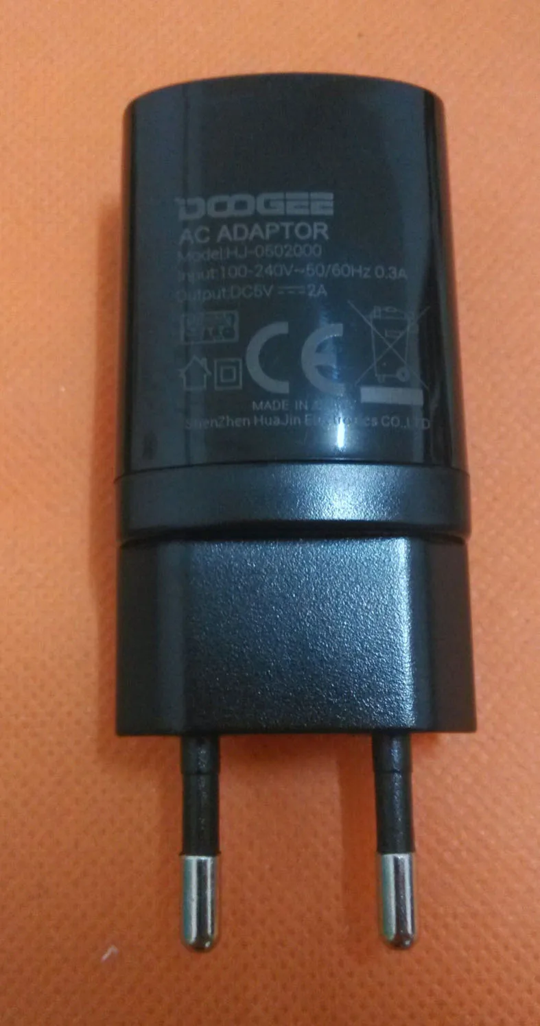 Оригинальный адаптер для зарядного устройства путешествий + USB кабель Doogee F5 4G LTE 5
