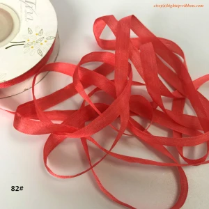 7 мм 10mts до 50mts за карту чистый натуральный шелк атласная тафта однотонные ленты для вышивки