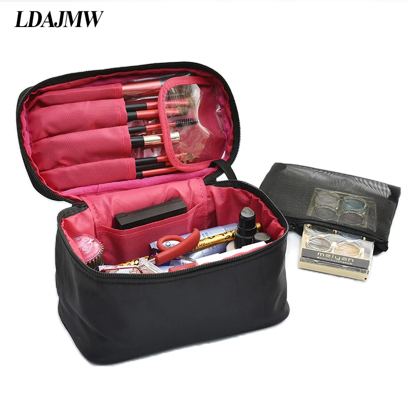 LDAJMW оригинальная модная вместительная портативная косметичка для кистей