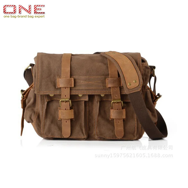 

hot sale men messenger bags military vintage canvas bag crossbody bags for mens casual bags PT493