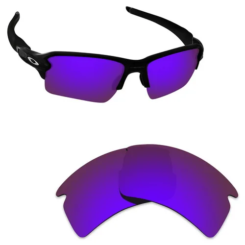 Purple Mirrored ToughAsNails поляризованные Сменные линзы для Оукли Flak 2,0 XL оправы-разновидности - Цвет линз: Purple Mirrored