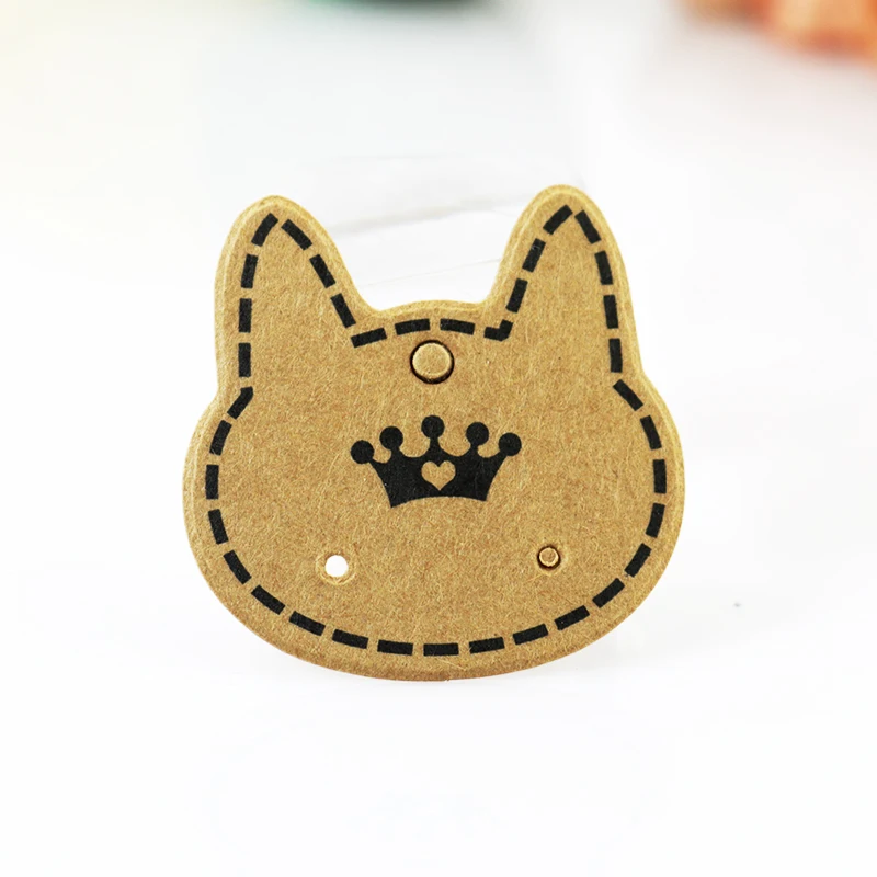 Единственные пользовательские карточки для демонстрации серег 1000 шт./лот