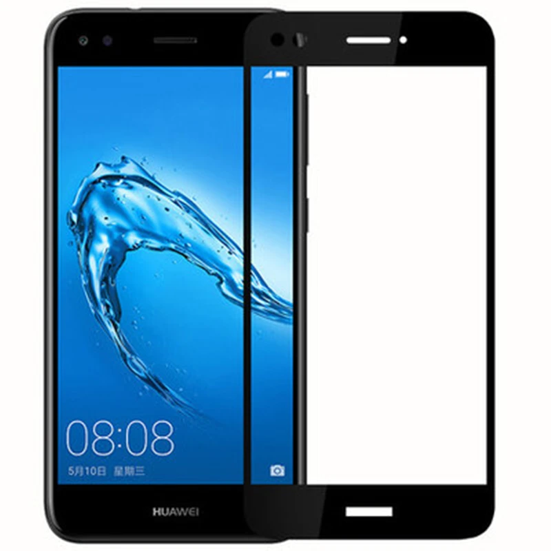 Защитное стекло для huawei P9 Lite Mini 2 шт. защитная пленка всего экрана 2.5D закаленное