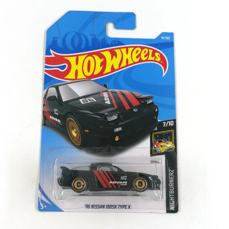 Hot Wheels автомобиль 1: 64 Автомобиль 96 NISSAN 180SX Тип X коллектор издание металл литья под давлением коллекция детские игрушки автомобиль для Рождественский подарок