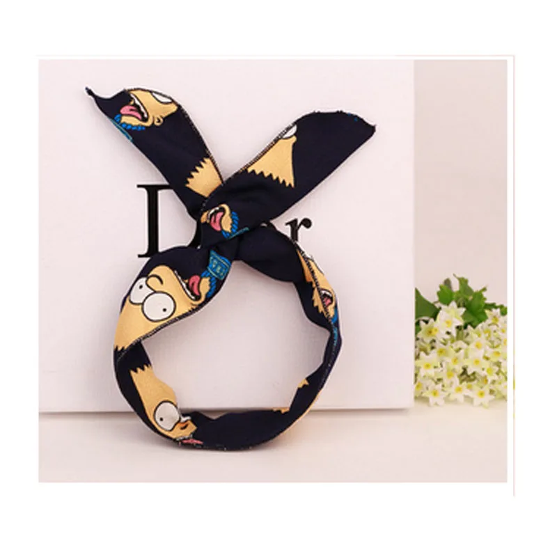 New Mickey Ears Headband Cartoon Minnie ears christmas Headband Bow Modeling Girl Hair Accessories Birthday Party Celebration