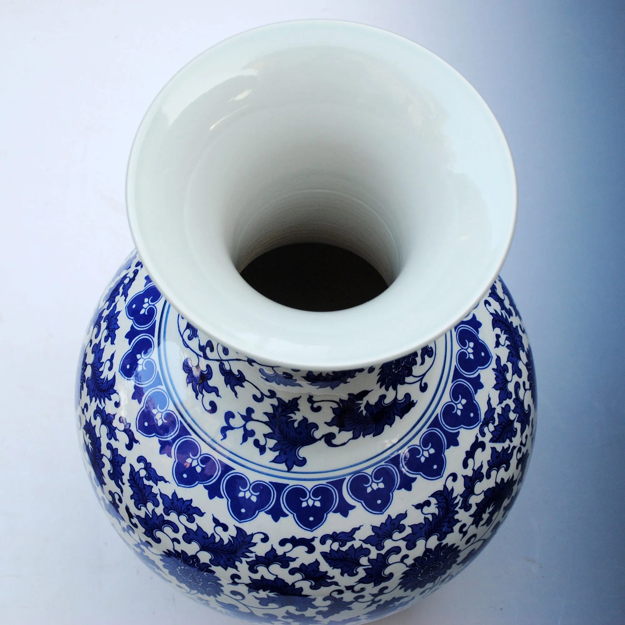 Керамическая фарфоровая ваза Цзиндэчжэнь французское современное китайское