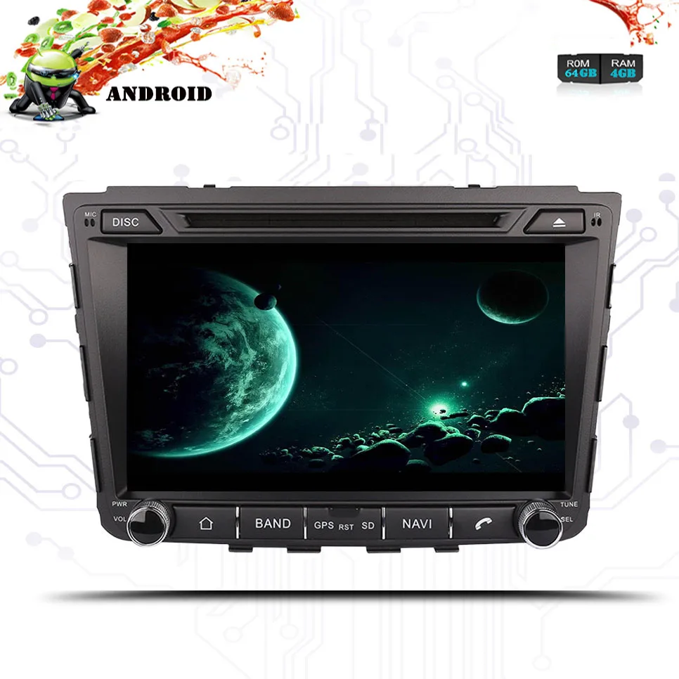 8 ядер 4 Гб ОЗУ 64 ПЗУ Android 9 0 автомобильный DVD для Hyundai ix25 Creta 2014 2015 2016 2017 2018 GPS Радио