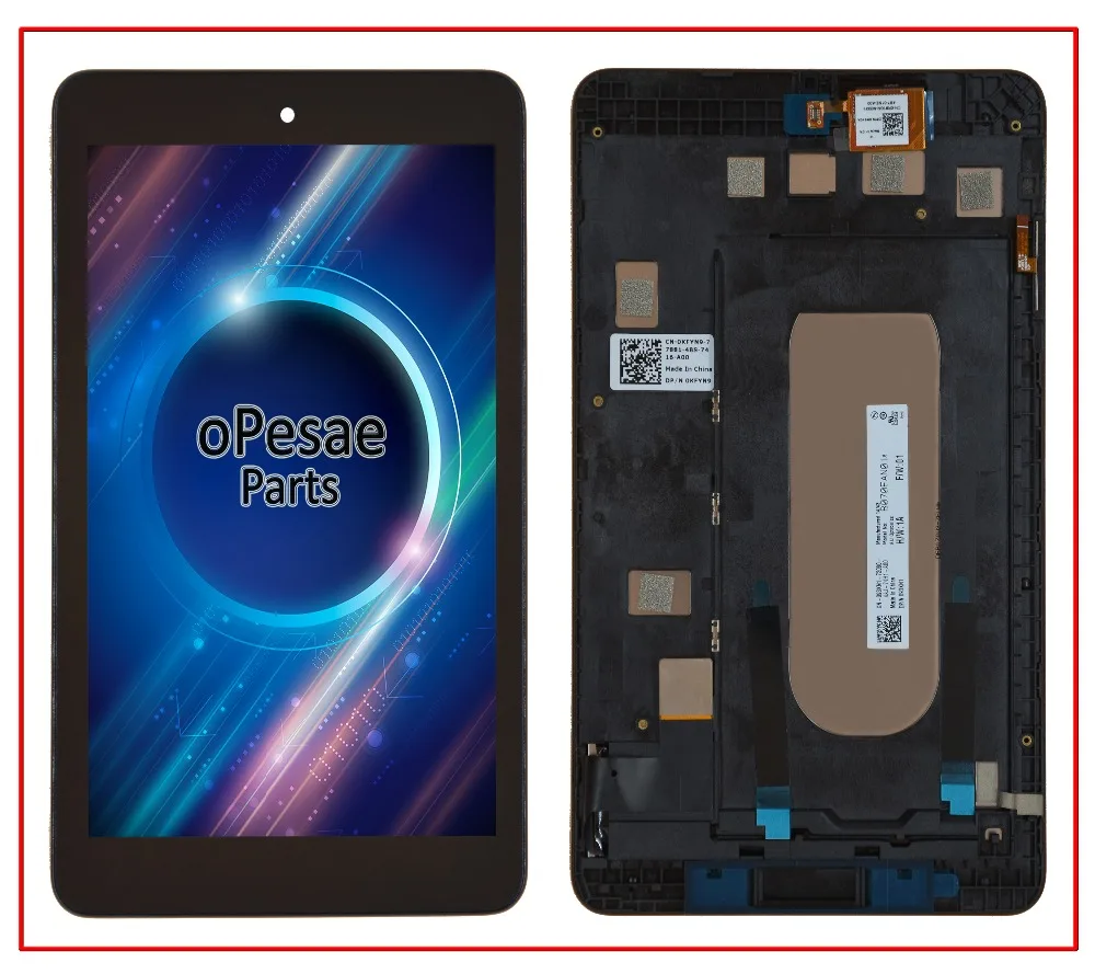 OPesea для Dell Venue 7 3730 3740 ЖК-дисплей Панель кодирующий преобразователь сенсорного