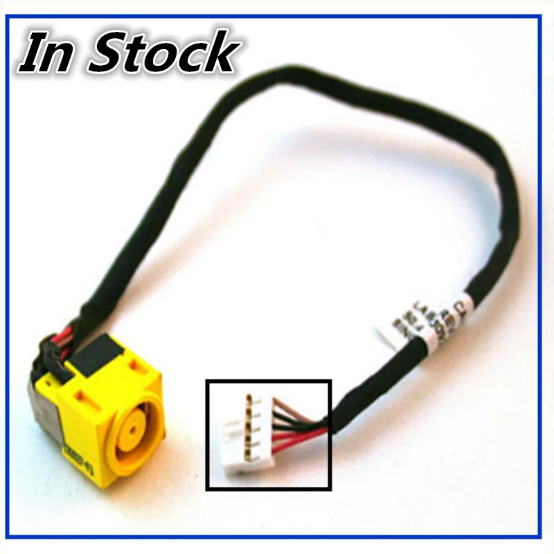 Новый кабель питания постоянного тока для ноутбука разъем зарядки проводной