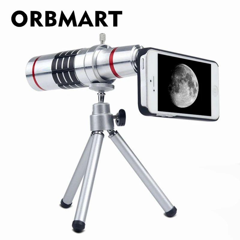 Телескоп с оптическим зумом для Samsung S6 Plus S7 Edge iPhone 6 6s Plus|zoom telescope camera lens|camera lens for