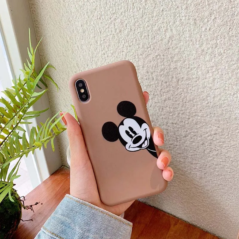 EVANKALX PU Soft Phone Case For iPhone XR X XS MAX Mitch Painted 6 6s 7 8 Plus Capa |