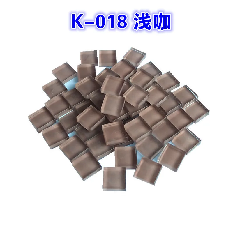 300 г/лот 10x10 мм Разноцветные квадратные стеклянные мозаичные плитки для DIY ремесла поставщик модный материал ручной работы мозаичная зеркальная плитка