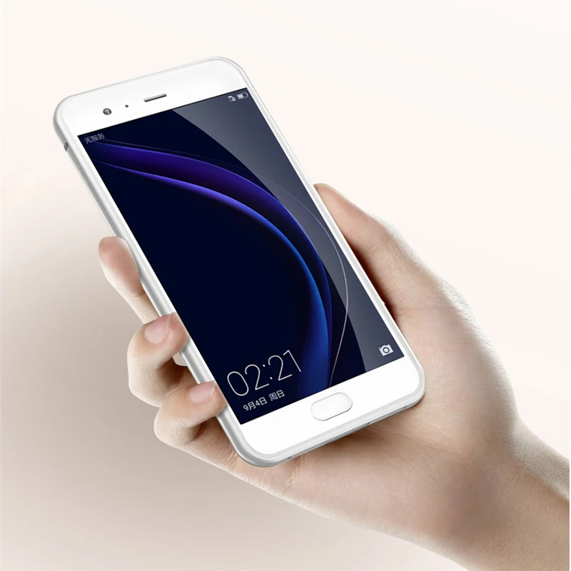 Чехол для аккумулятора huawei honor 8 6000 мАч металлический каркас запасное зарядное