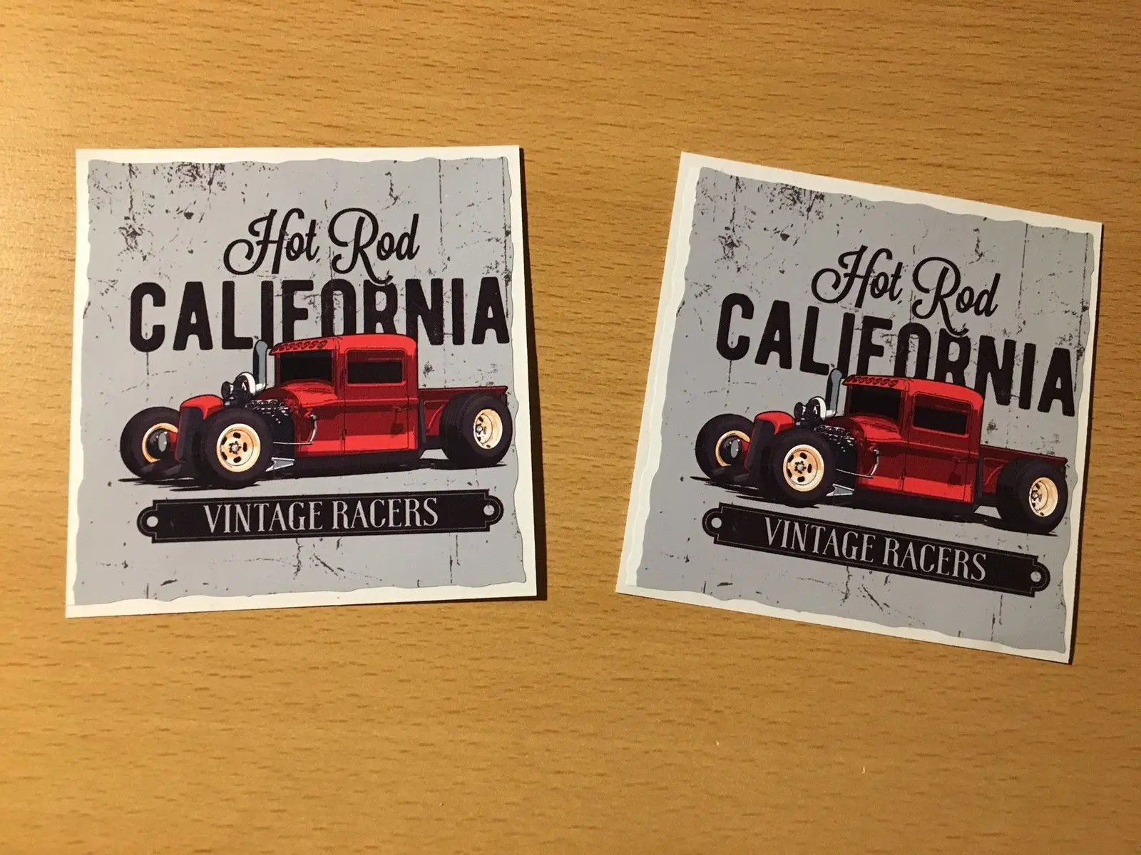 

Hot Rod Decal Vintage Racer Racing Vintage Rockabilly V8 Oldschool H004