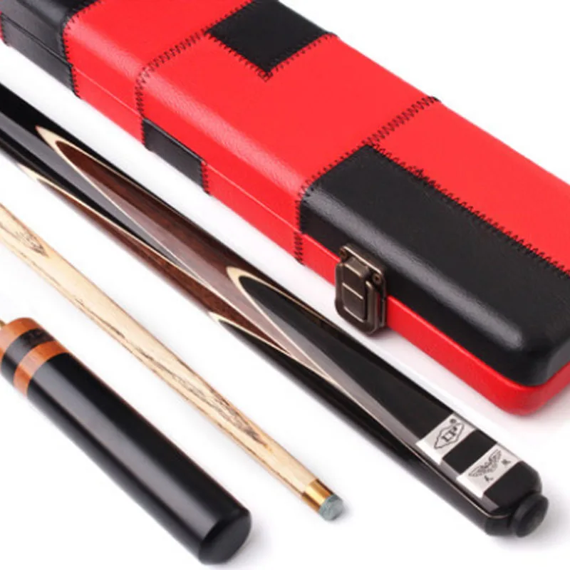 Новое поступление LP Tiansha 3/4 Снукер cue Stick набор 9,8 мм наконечник с чехол для кия набор Китай - Цвет: A Hand Case D
