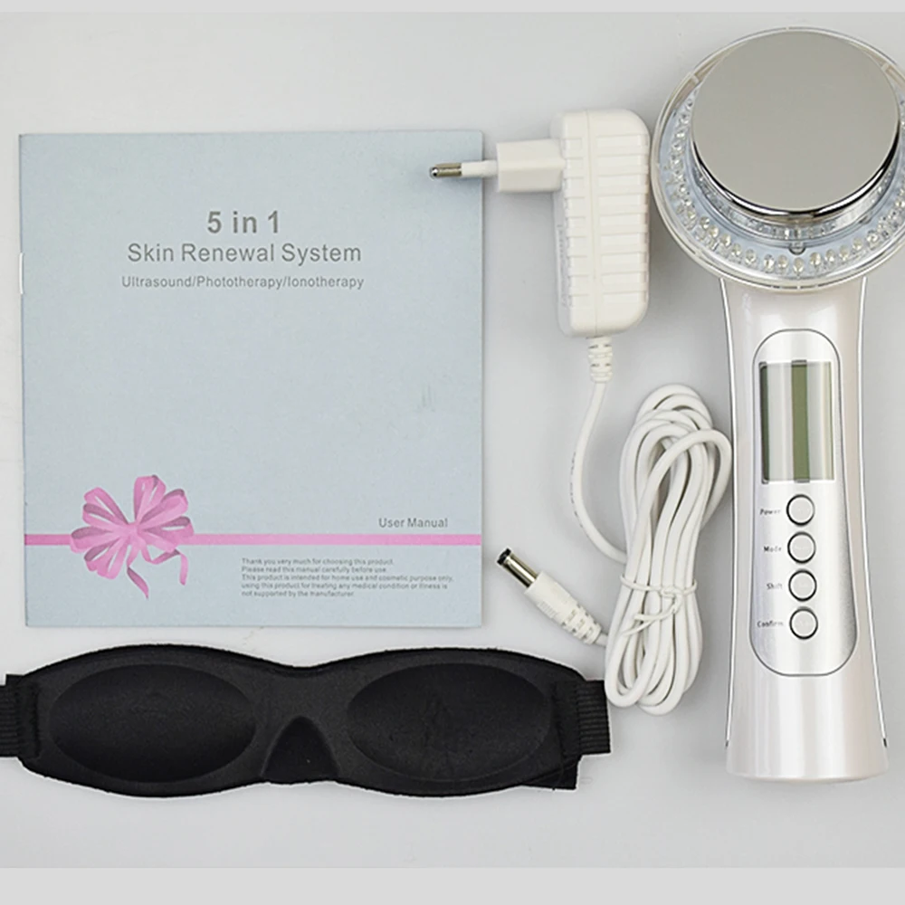 Массажер для лица 7 в 1 Ультра обновленная система лепки светильник тела