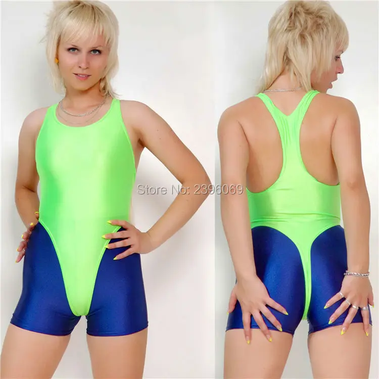 

(LG19457) Shiny Spandex Opaque Tights Unisex original Fetish Zentai Leotard