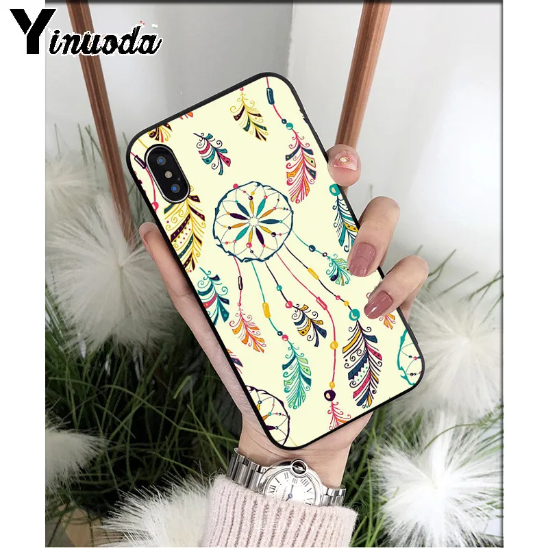 Yinuoda милый красочный мягкий чехол для телефона из ТПУ Apple iPhone 8 7 6 6S Plus X XS MAX 5 5S SE
