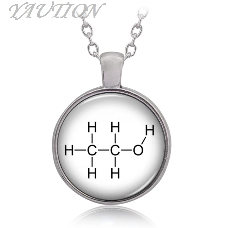 Химическая формула химического Jewelry этанола молекул Время камень стекло