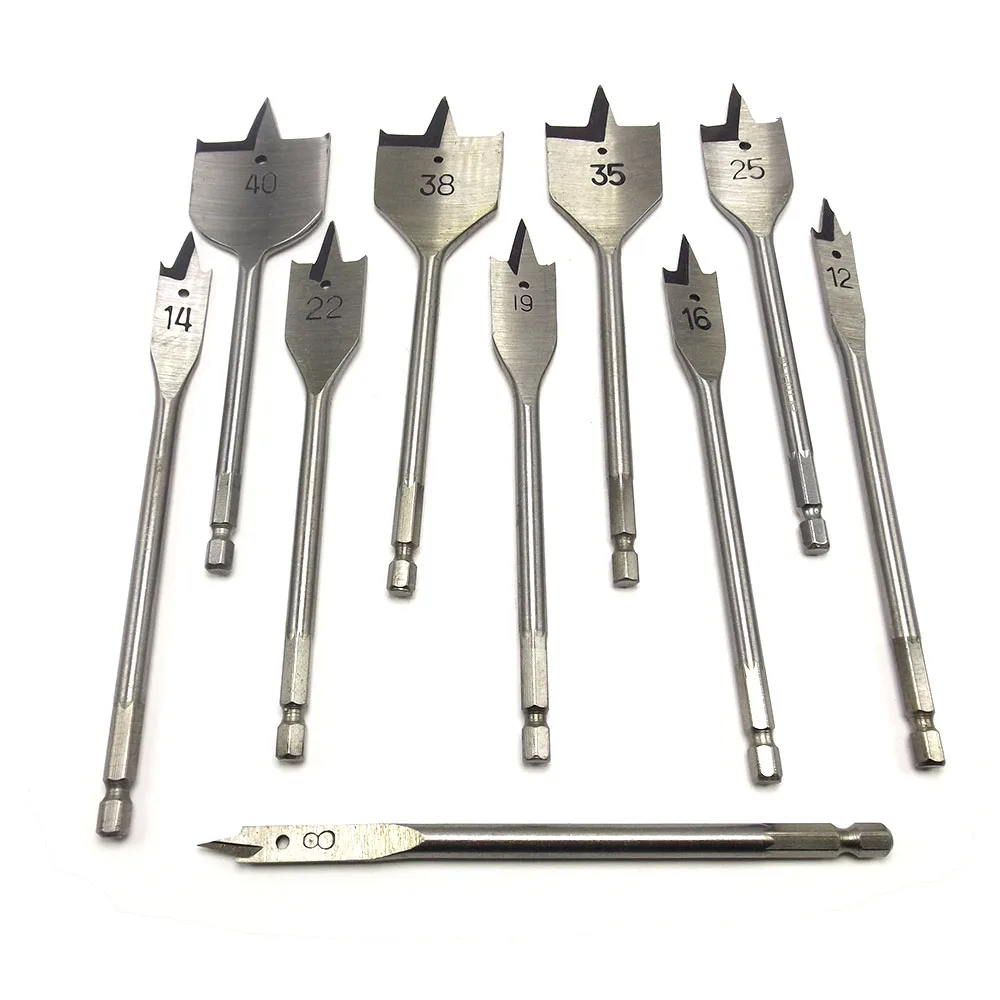 6 55 мм деревообрабатывающий ЛОПАТОЧНЫЕ сверла прочный инструмент наборы для
