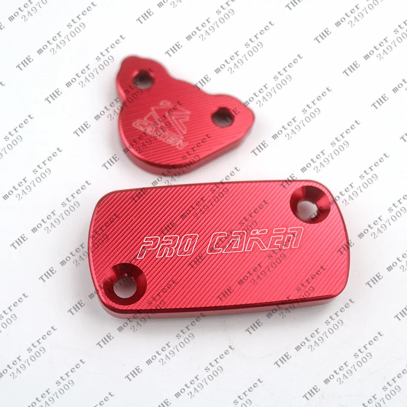 CNC передний и задний тормозной резервуар жидкость крышка подходит CR125 CR250 CR150R CRF250R