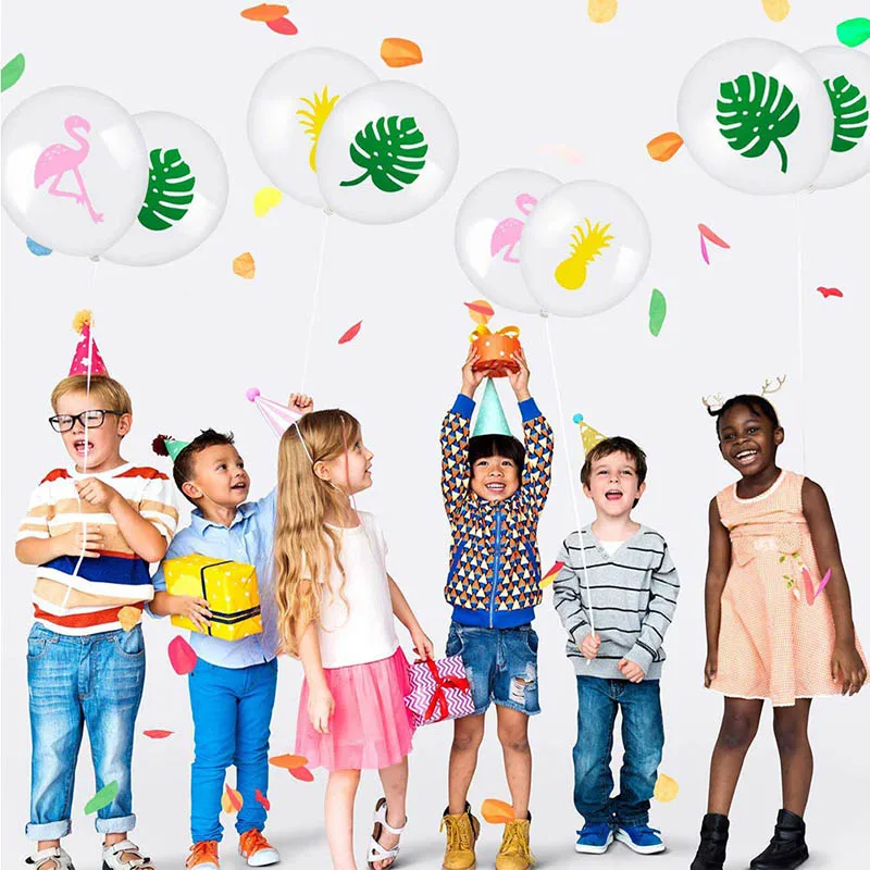 Воздушный шар в виде фламинго ананаса Летняя Пляжная Вечеринка В гавайском стиле