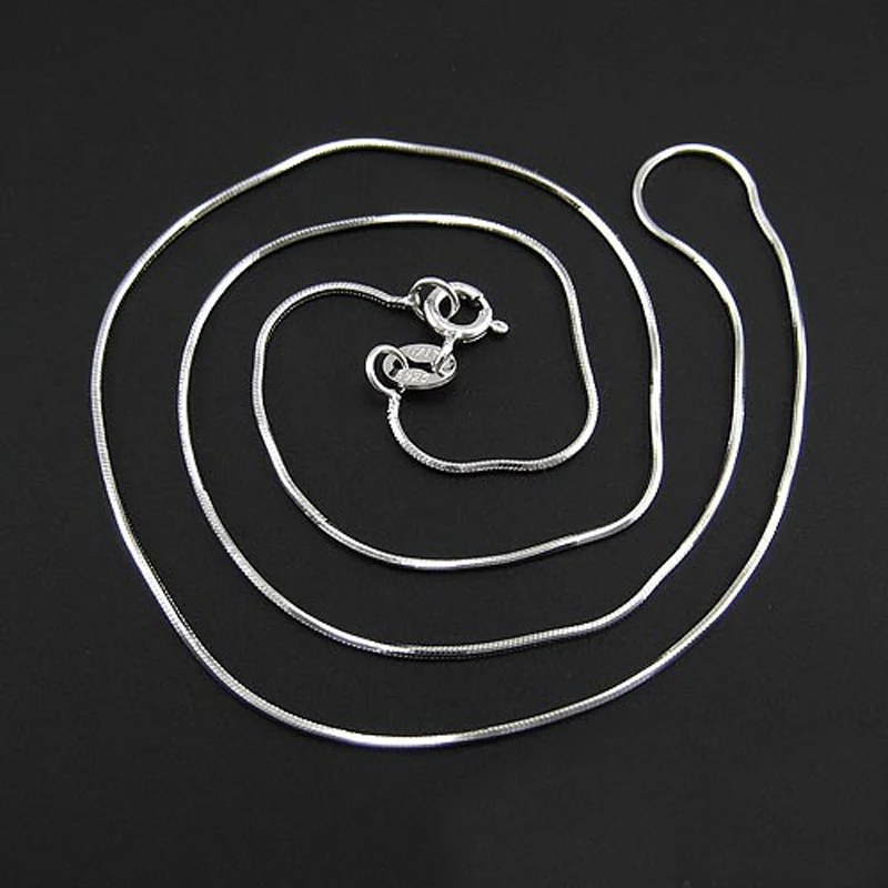 Женское Ожерелье-змейка из серебра 100% пробы 925 мм | Украшения и аксессуары