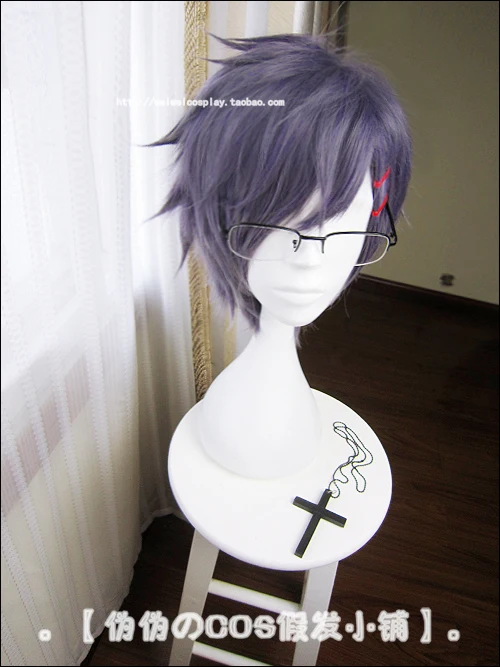 Аниме катсугеки TOUKEN RANBU косплей парик Akashi Kuniyuki короткие синтетические волосы для взрослых