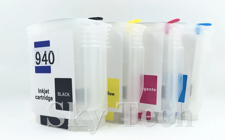 4PK Empty Refillable cartridge suit for HP940XL HP-940XL HP8000 hp8500 hp8500A series printer with ARC Chips | Компьютеры и офис