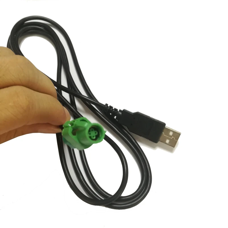 Автомобильный USB переключатель кнопка USB кабель адаптер для RCD510 RCD310 CD плеер радио для VW Touran Bora Sagitar для Skoda Octavia Fabia