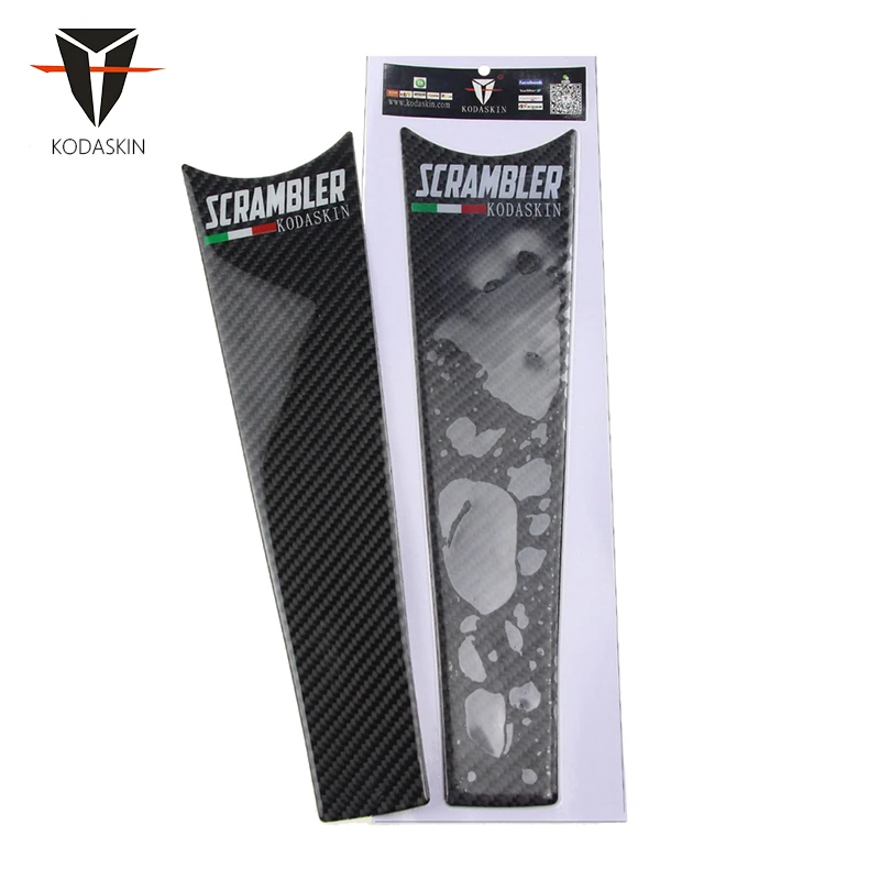 KODASKIN защитный коврик для резервуара карбоновая наклейка Новинка DUCATI SCRAMBLER|tank pad