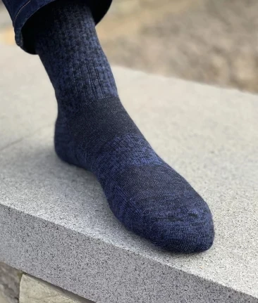 Youpin шерстяные уплотненные носки без пятки антибактериальные дышащие мужские