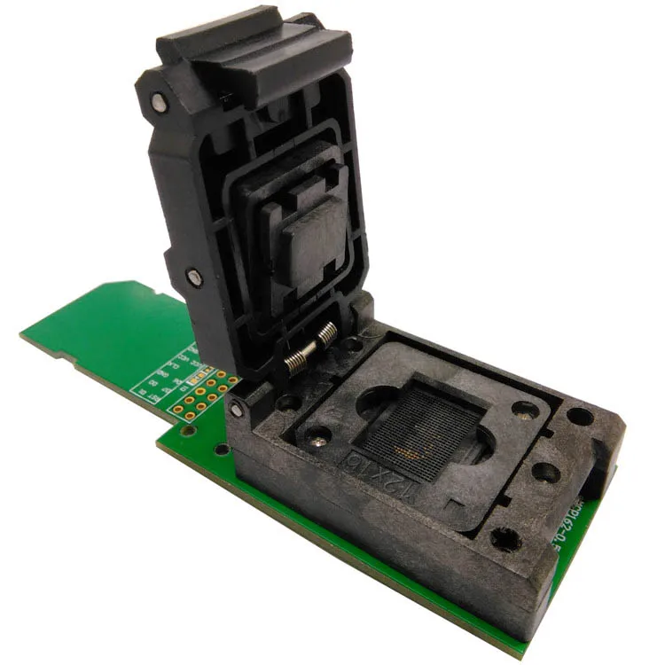 EMCP162/186 тестовый разъем BGA162 BGA186 ридер IC Размер 12x16 мм штырьковый шаг 0 5 стандартный