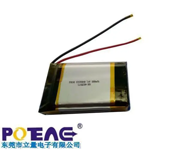 5X Завод прямых вертикальных объем POS машина 7.4 В ICS703048 1000 мАч литий-полимерный