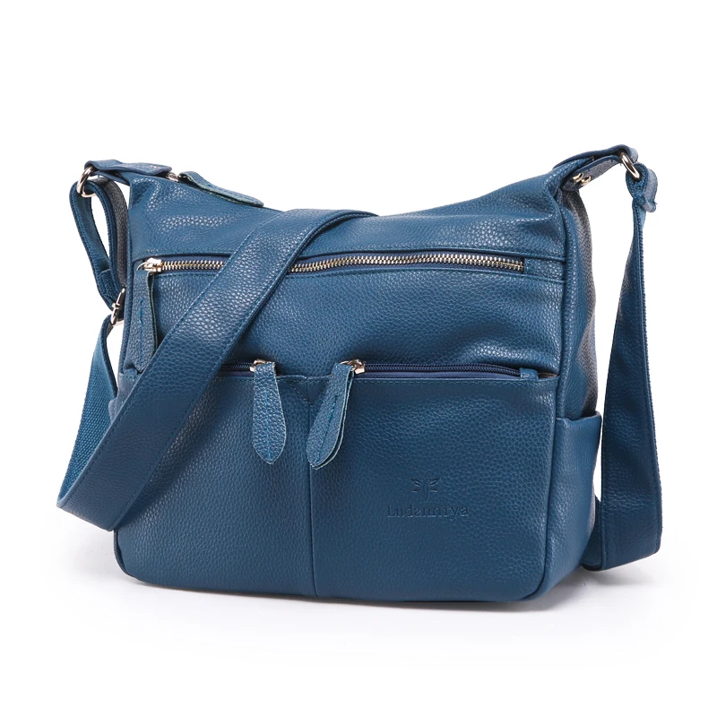 2020 Fashion Women Messenger Bags COMPOSITE GENUINE LEATHER Women's Handbag Bag Vintage Ladies Tote Crossbody Shoulder | Багаж и сумки