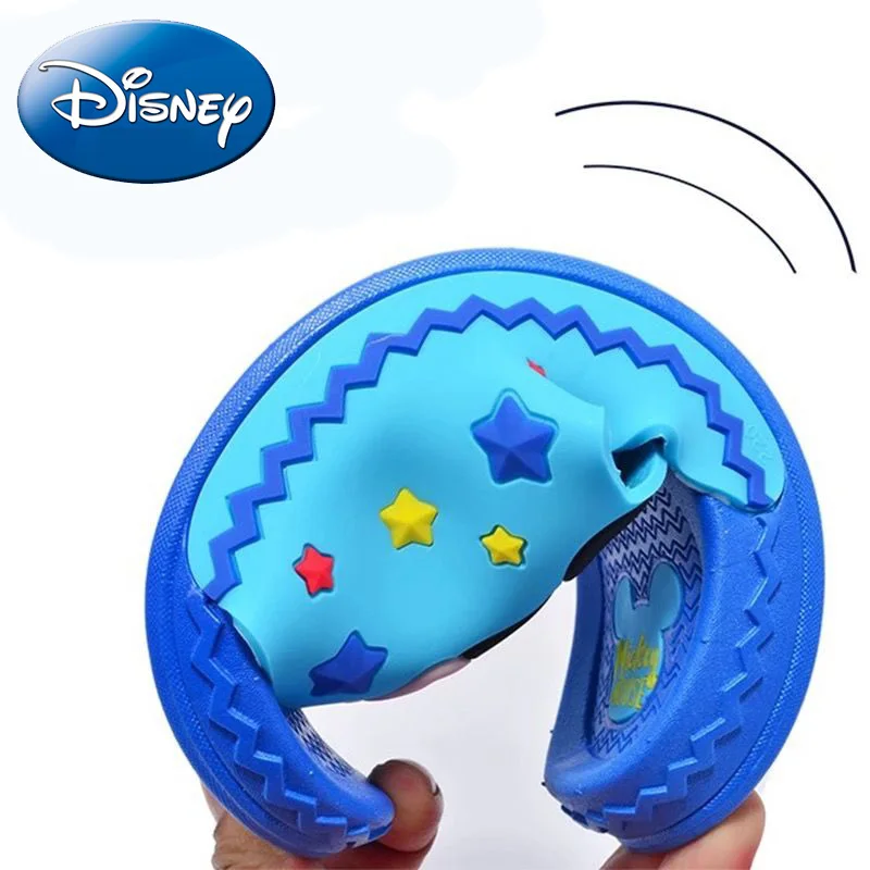 Обувь disney шлепанцы Новинка 2019 года детские тапочки с Микки Маусом домашние для